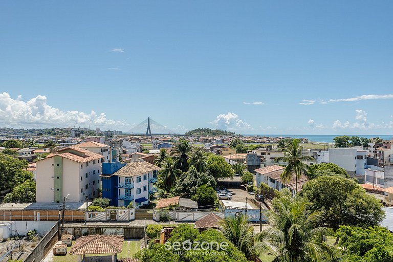Apto con balcón y vista al mar en Ilhéus - MMD0503