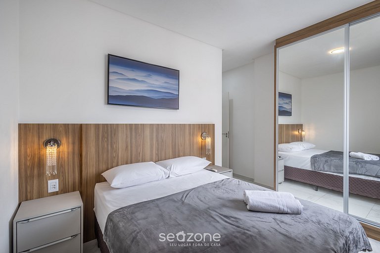 Apto 2Q c/ Churrasqueira 800m da Praia CBA0902