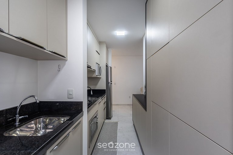 Apto 2Q c/ Churrasqueira prox a Praia CBA0902