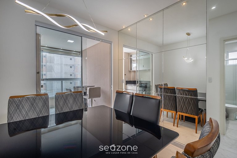 Apto 2Q c/ Churrasqueira 800m da Praia CBA0902