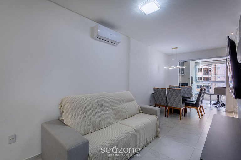 Apto 2Q c/ Churrasqueira prox a Praia CBA0902