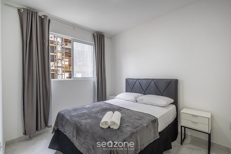 Apto 2Q c/ Churrasqueira prox a Praia CBA0902