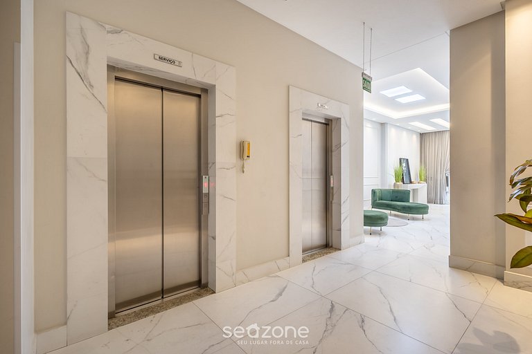 Apto 2Q c/ Churrasqueira 800m da Praia CBA0902