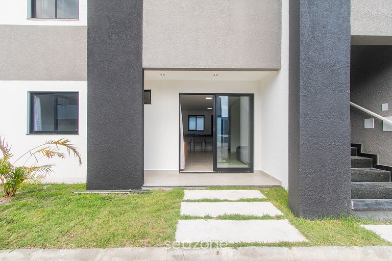 Apto en Condo. c/ barbacoa 700m de playa NVM0009