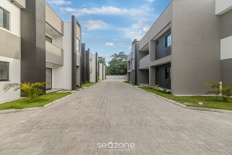 Apto em Condo c/ Piscina 700m da Praia NVM0010