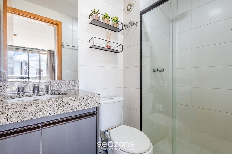 Studio moderno com vista para a piscina | DPAC0116