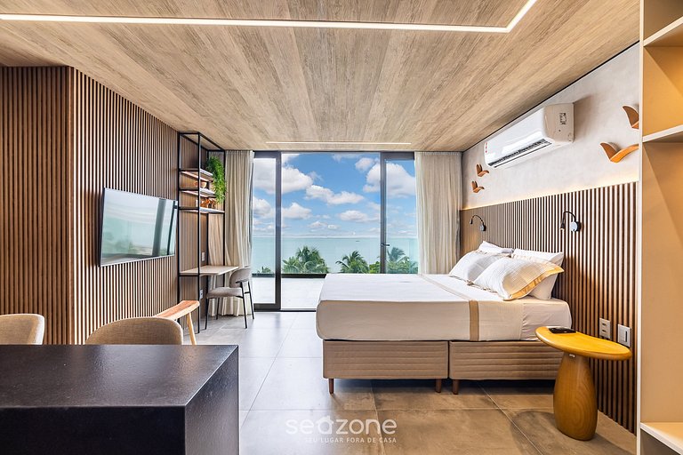 ¡Hospédate con vista panorámica al mar! NWTA0609