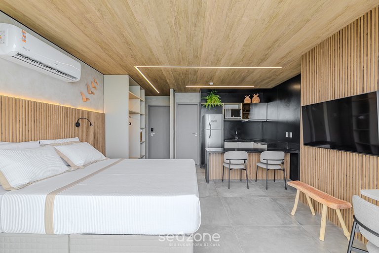 Hospede-se c/ vista panorâmica do mar! NWTA0609