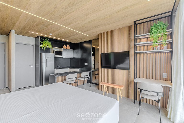 Hospede-se c/ vista panorâmica do mar! NWTA0609