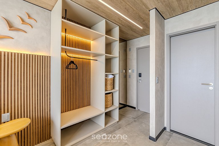 Hospede-se c/ vista panorâmica do mar! NWTA0609