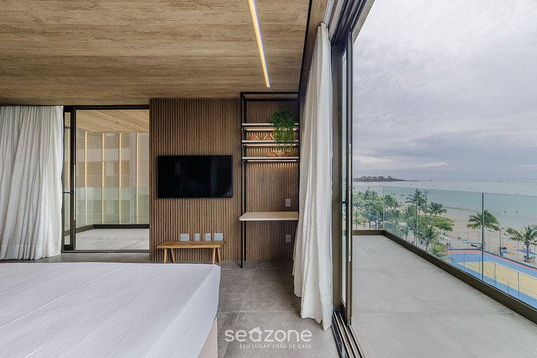 Lindo Estúdio Vista Mar na Orla NWTA0607