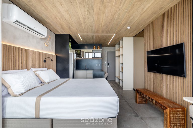 Hermoso Estudio Vistar Mar en Maceió NWTB0607