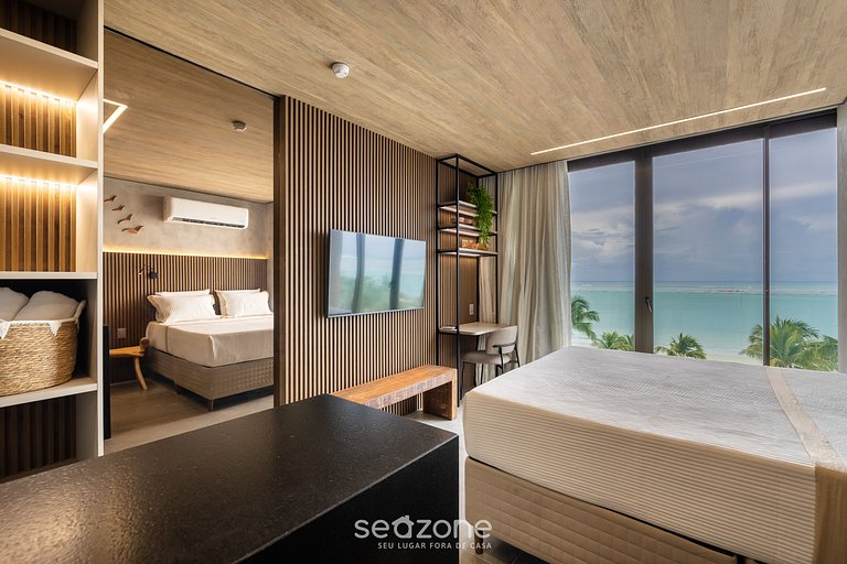 Hermoso Estudio Vistar Mar en Maceió NWTB0607