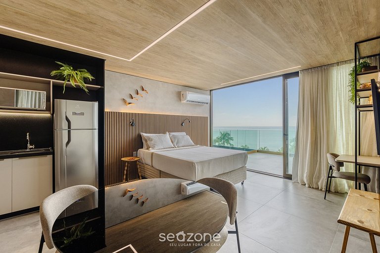 Studio beira-mar: luxo e comodidade! NWTB0609