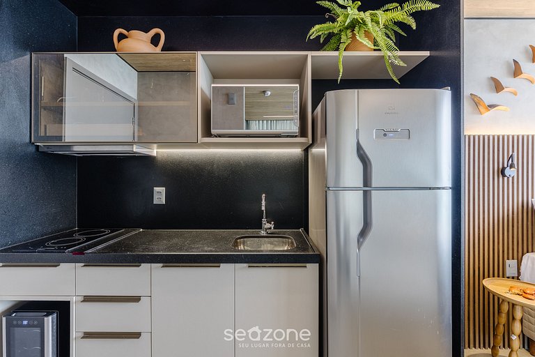 Studio beira-mar: luxo e comodidade! NWTB0609