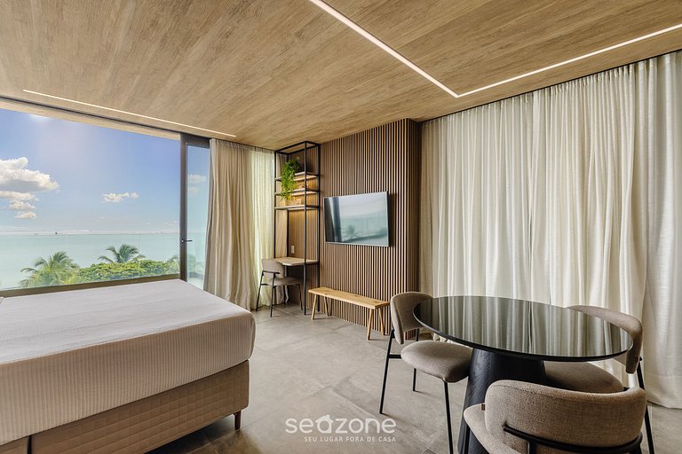 Studio beira-mar: luxo e comodidade! NWTB0609