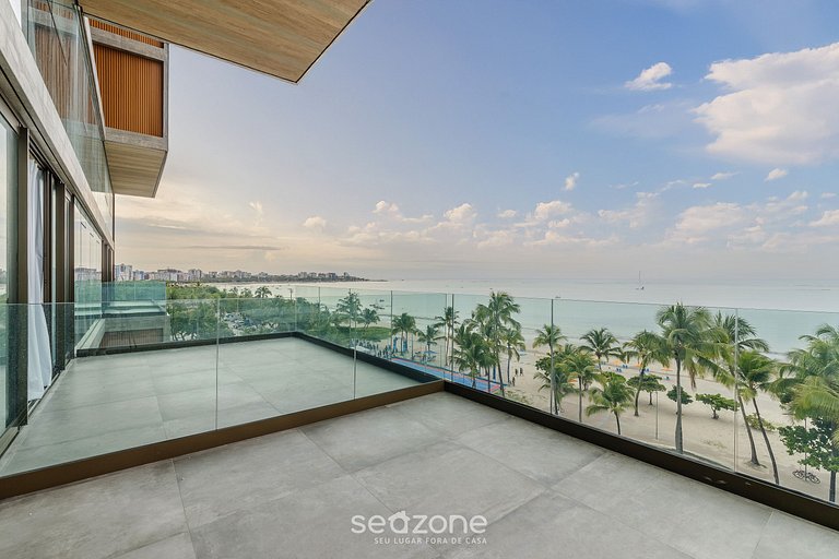 Studio beira-mar: luxo e comodidade! NWTB0609