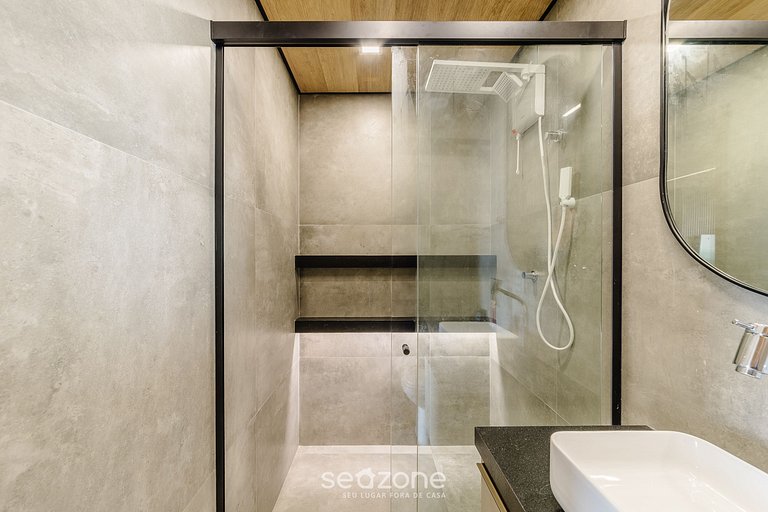 Studio beira-mar: luxo e comodidade! NWTB0609