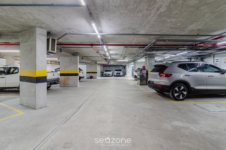 Studio incrível à beira-mar com varanda - SPB0502