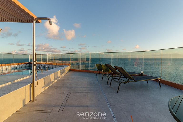 Edificio frente al mar con piscina en Barra, SSA - SPB