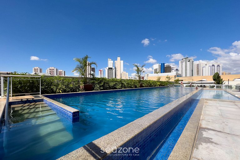 Estudio moderno con vista a la piscina | DPAC0116