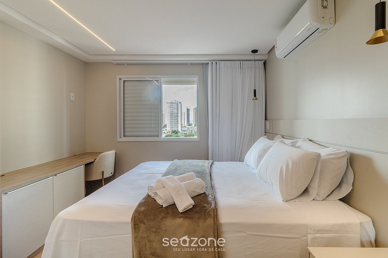 Apt c/ Vista Incrível e Piscina no Prédio TXP1101