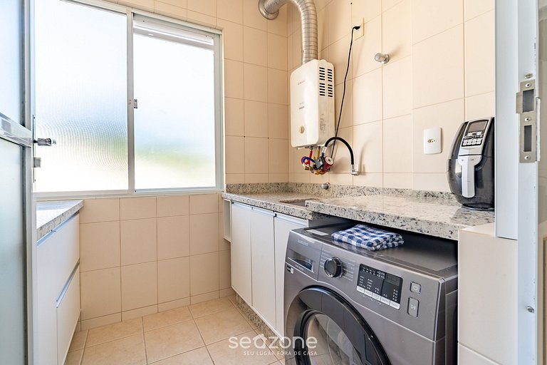 Apto c/ Churasq. a 50m da Praia RVG0207