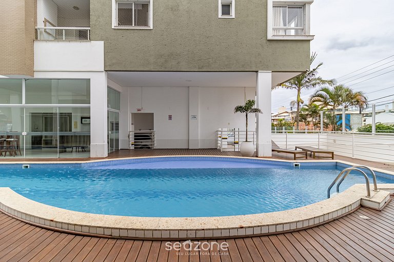 Charmoso Apto a 270m da Praia do Campeche - CBU203