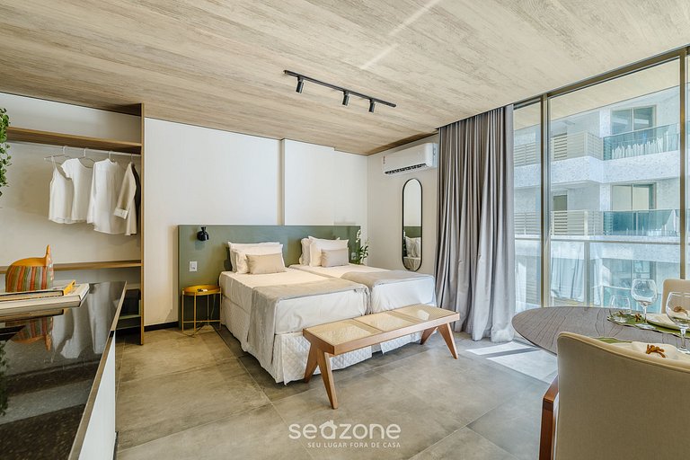 Estudio Moderno con Vista Lateral al Mar NWT1006