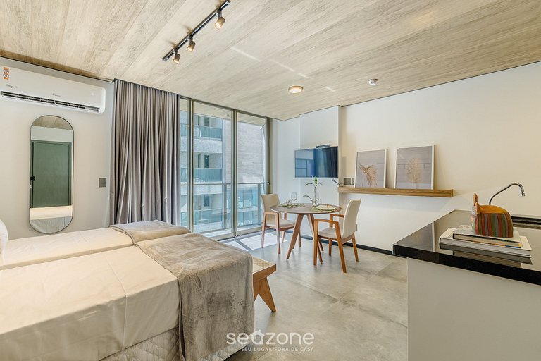 Estudio Moderno con Vista Lateral al Mar NWT1006