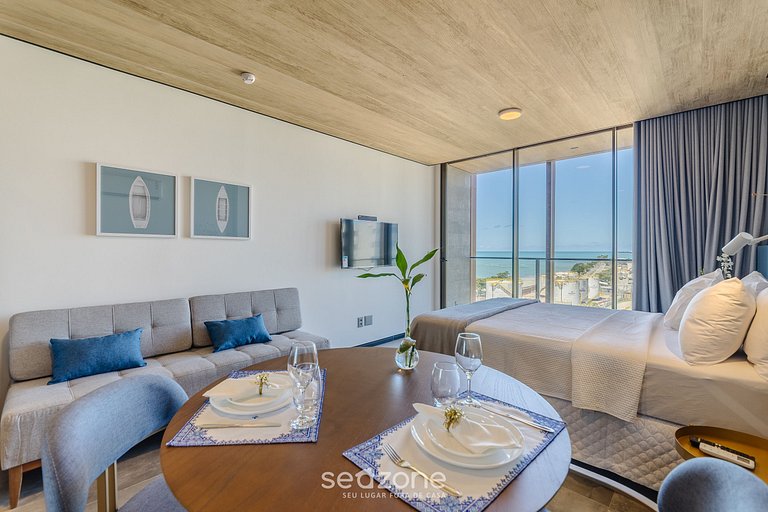 Estudio Moderno con Vista Lateral al Mar NWT1019