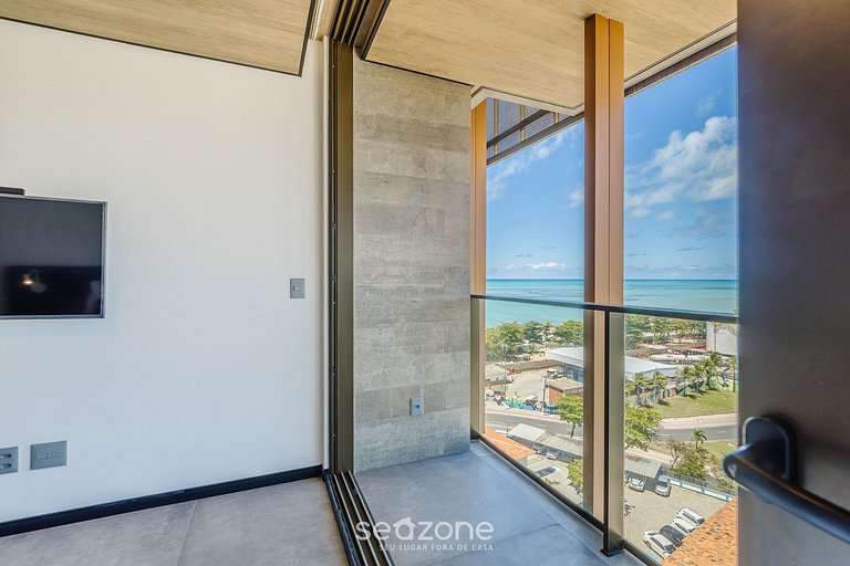 ¡Confort con balcón y vista al mar! NWT1023
