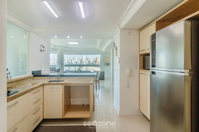 Apto 3Q c/ Vista Mar e Roda Gigante em BC BSD1501