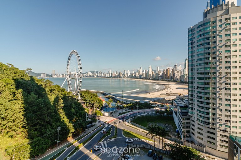 Apto 3Q c/ Vista Mar e Roda Gigante em BC BSD1501