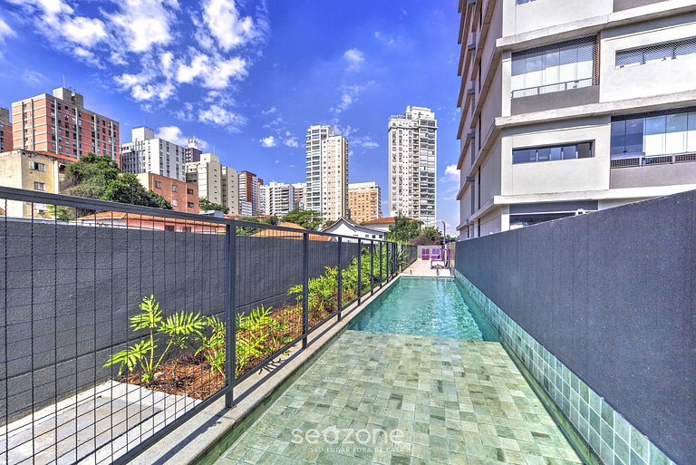 Estudio c/ balcón a 100m de la PUC-Pompeia PUQ0208