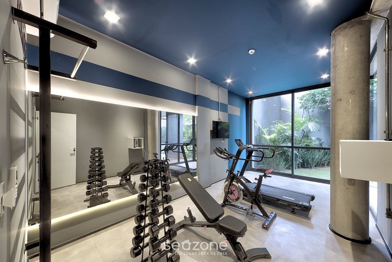 Estudio c/ balcón a 100m de la PUC-Pompeia PUQ0208