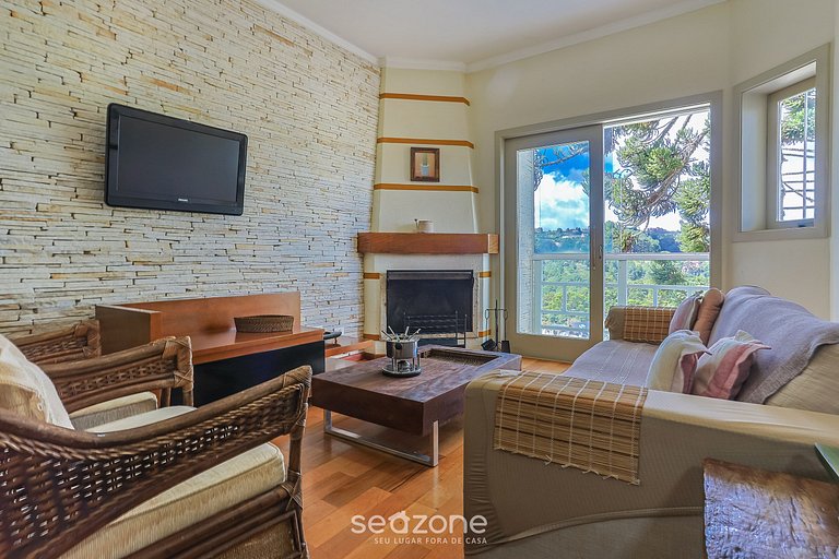 Apto con hermosa vista en Campos do Jordão LVR0003