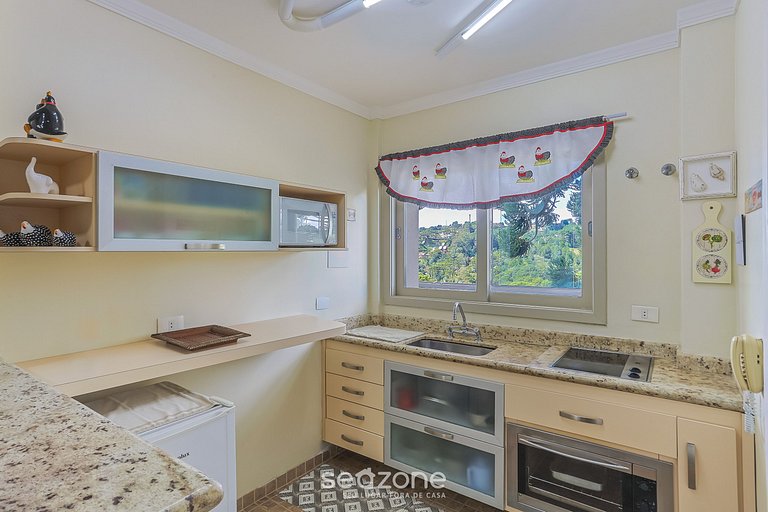 Apto con hermosa vista en Campos do Jordão LVR0003