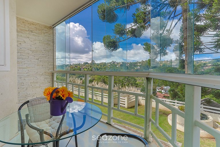 Apto con hermosa vista en Campos do Jordão LVR0003