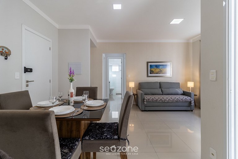 Apto 2 hab. y parrilla 500m del mar PTS0101