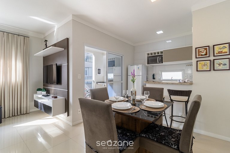 Apto 2 hab. y parrilla 500m del mar PTS0101