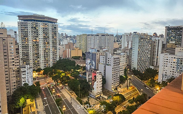 Apt espaçoso no coração de SP - BRJ143