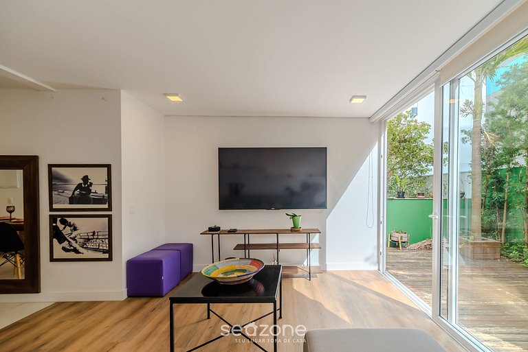 Lindo Apto c/ Varanda 500m da Praia NNG0102