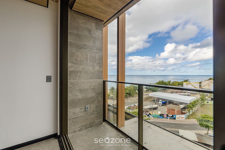 Estudio c/ vista al mar en cond. c/piscina NWT0812