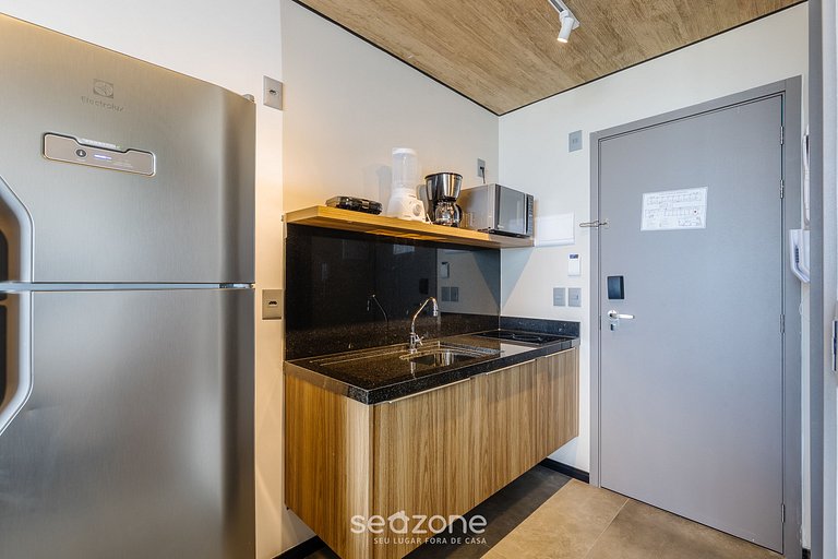 Estúdio Vista Mar em cond. c/ piscina NWT0812