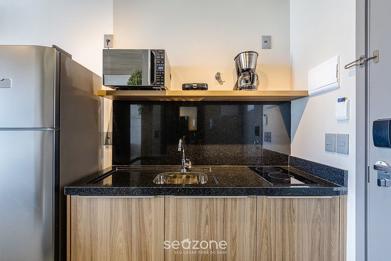 Studio exclusivo com vista mar lateral NWT0814