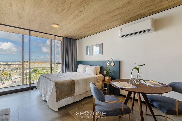 Studio exclusivo con vista lateral al mar NWT0814