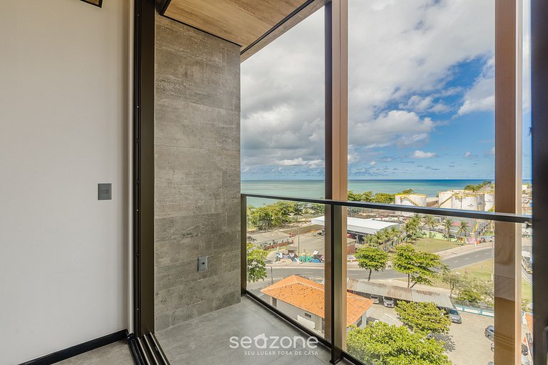 Estúdio Beira-Mar em prédio c/ piscina NWT0817