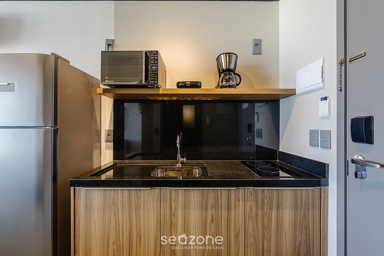 Estúdio vista mar em Prédio c/ Piscina NWT0816