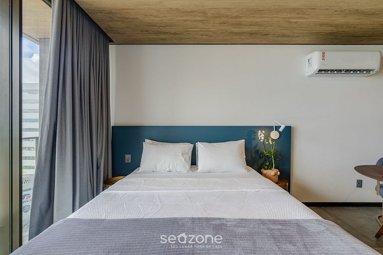 Estudio vista al mar edificio con piscina NWT0816